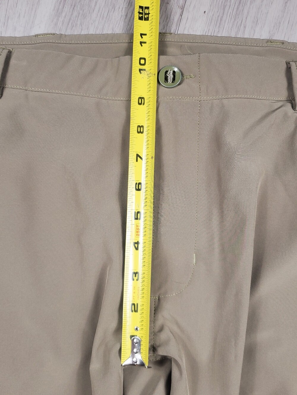 Lot of 2 Under Armour Golf Pants Men 42x32 Beige Stretch Performance - Picture 6 of 13